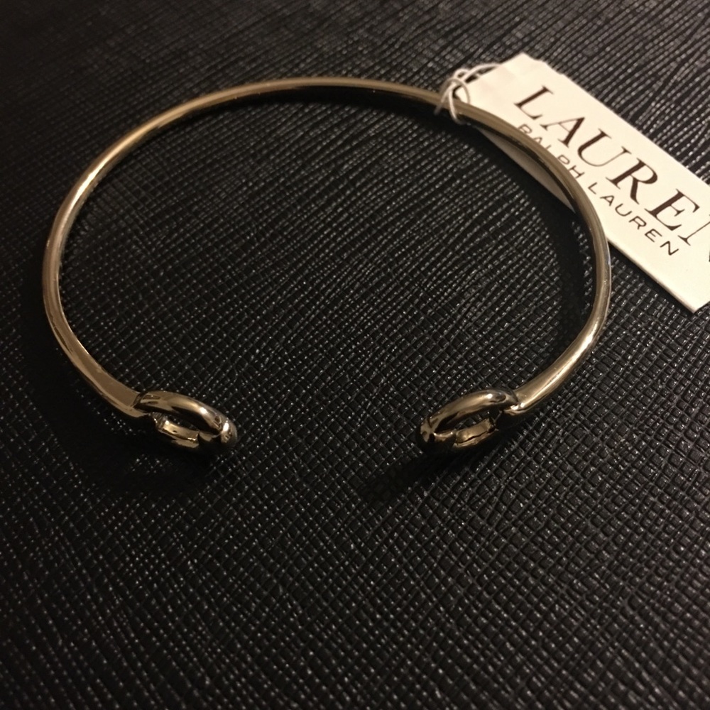 Lauren Ralph Lauren Gold Tone Cuff Bracelet